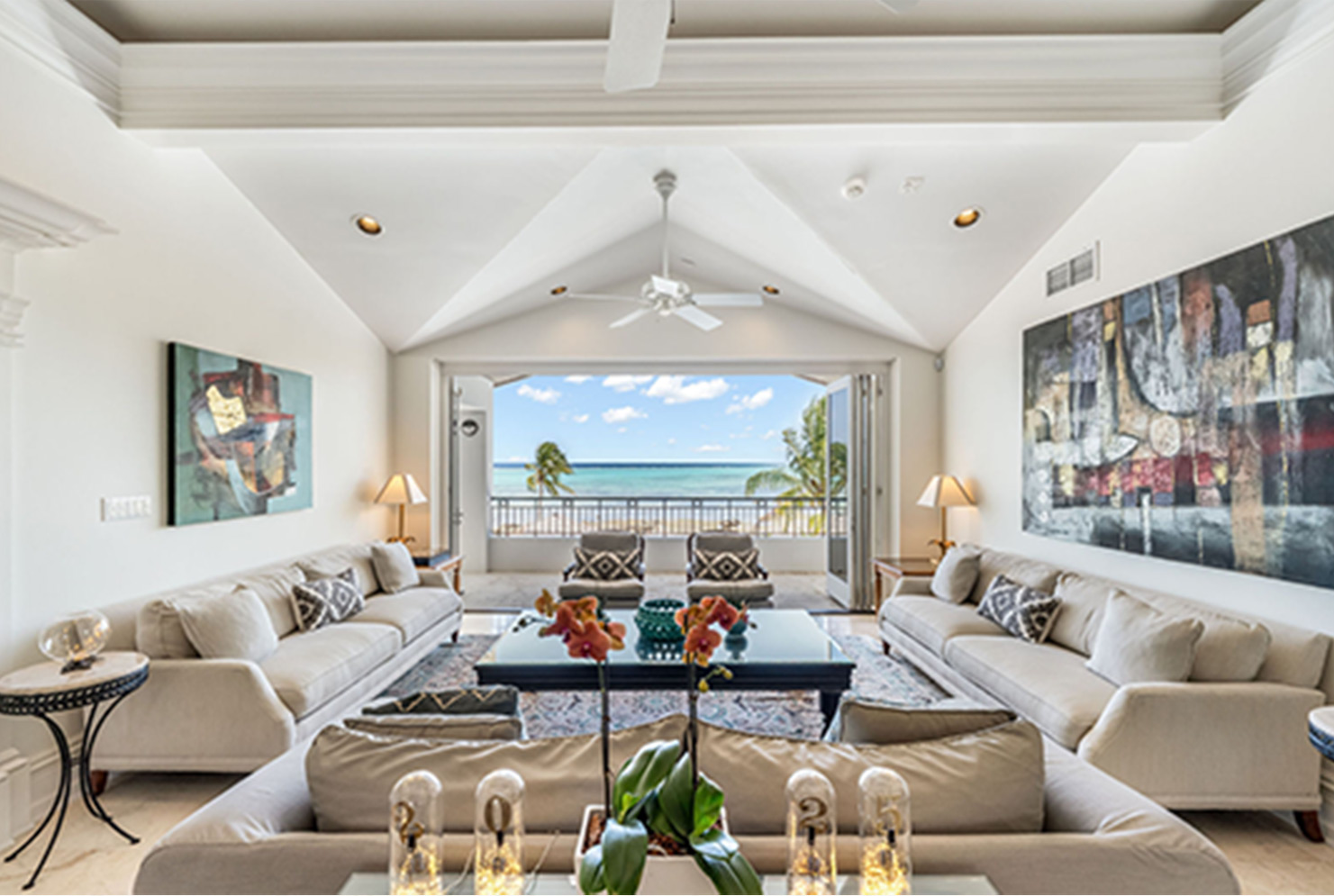 Rest & Revitalise — beachfront living spaces